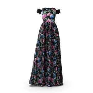 Black Women's Gown